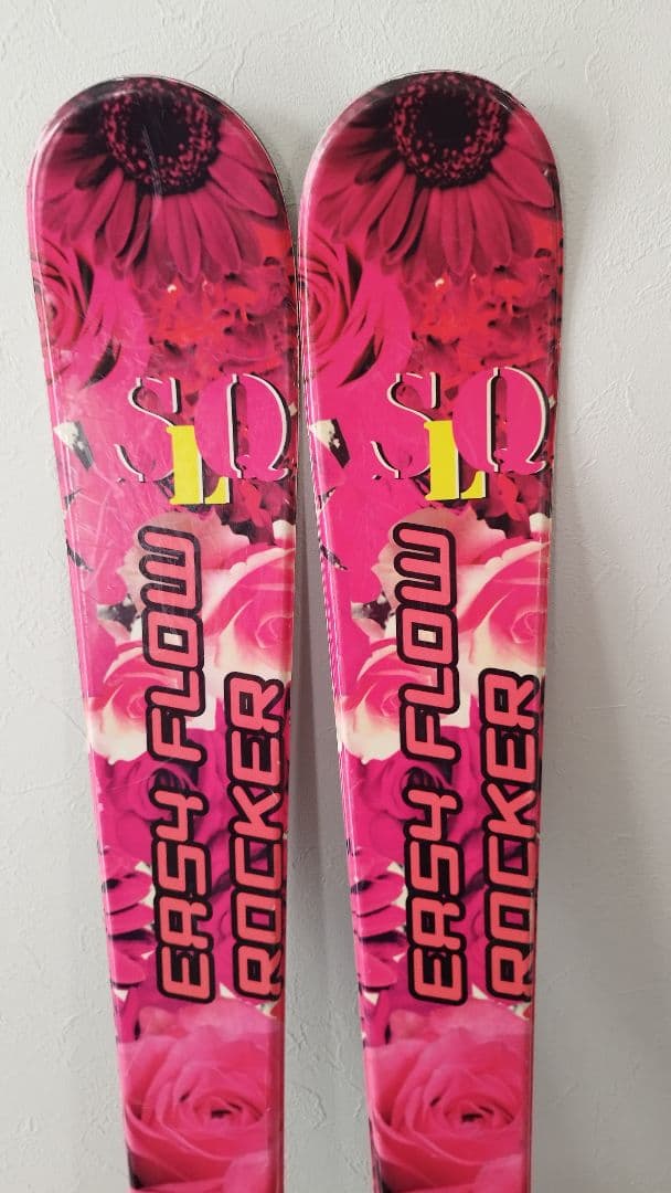 【中古美品】スキー板　ビンディング　ストック　セット　150