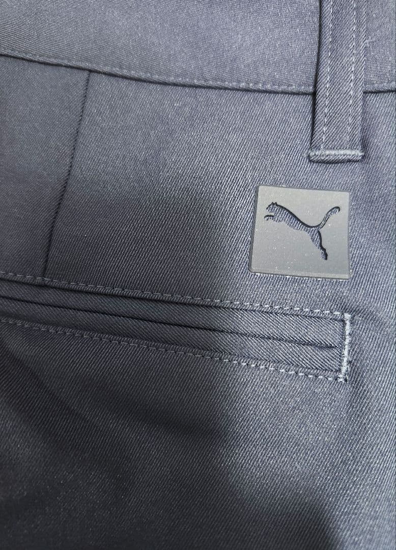 【新品】PUMA スタンダードフィット ネイビー パンツ M