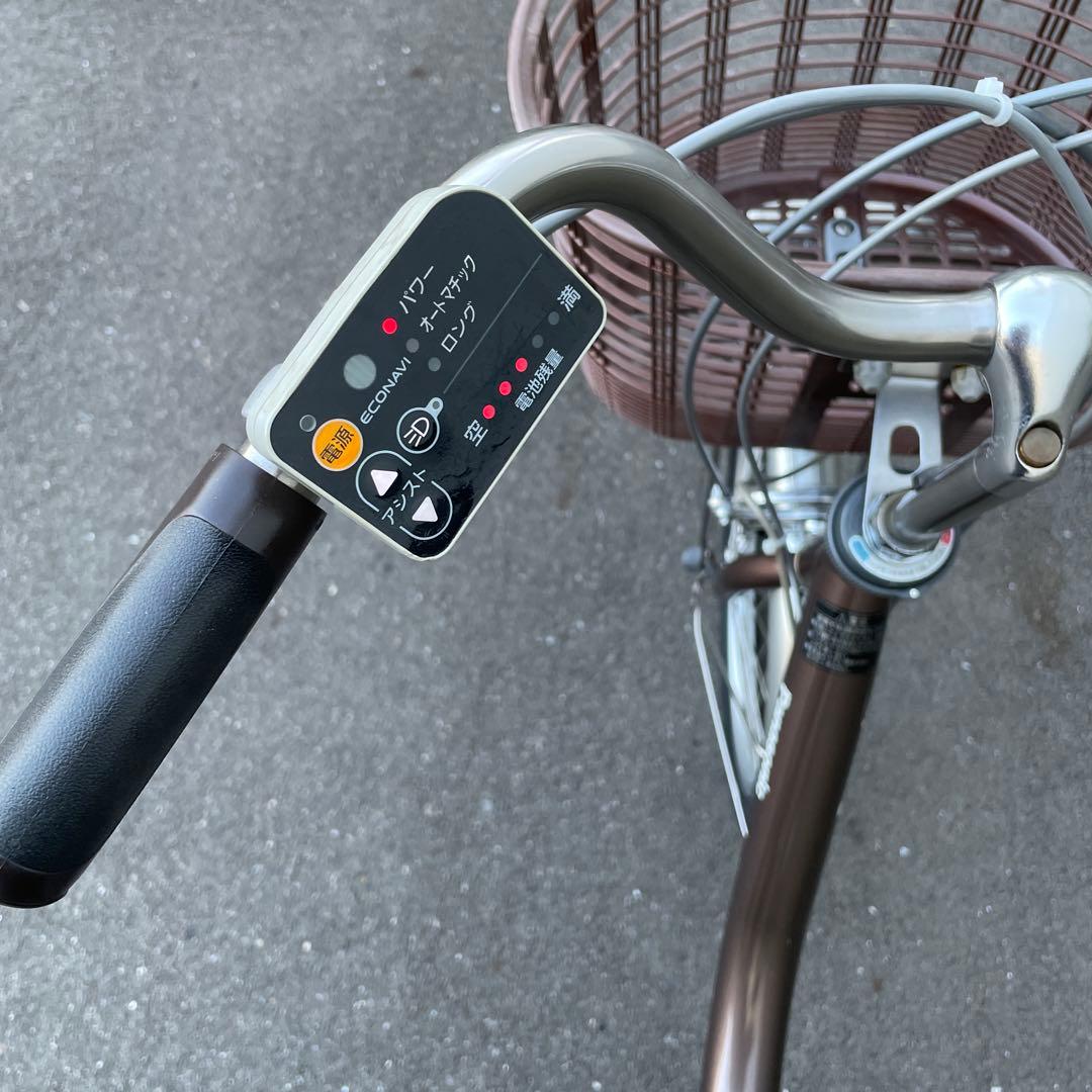 パナソニック電動アシスト自転車20インチ ブラウン