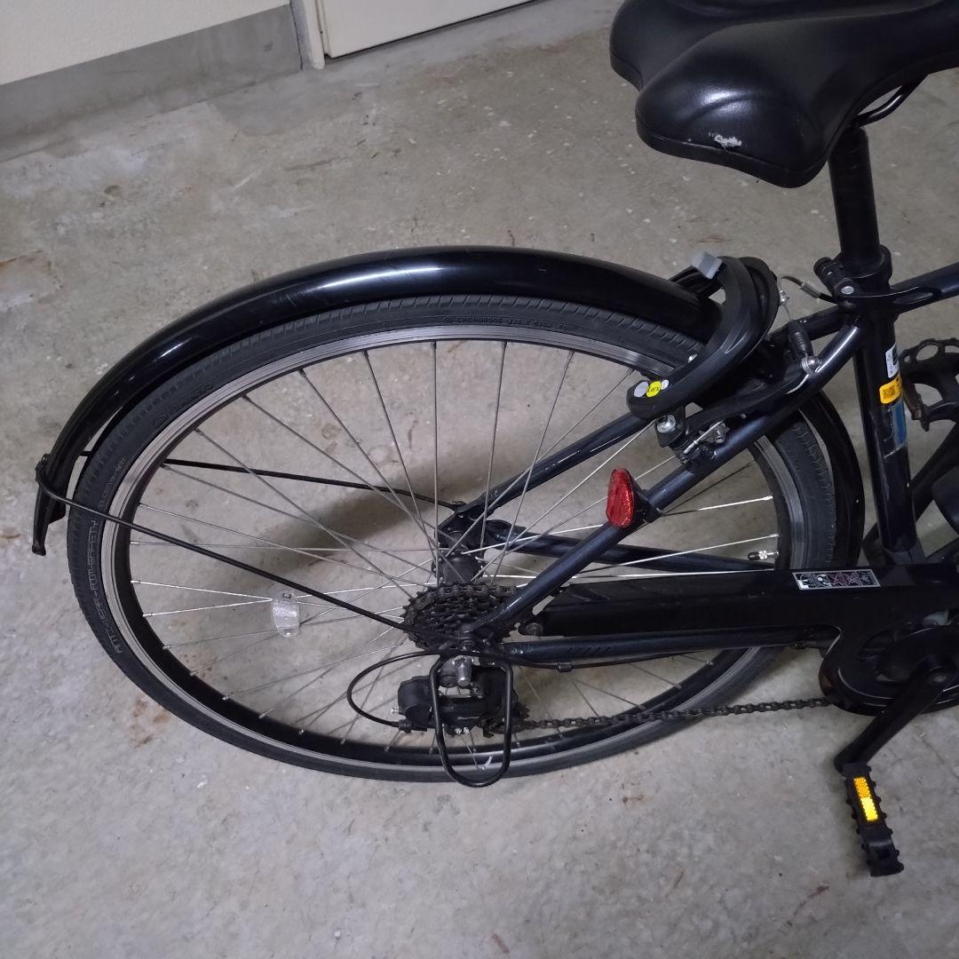 手渡し限定 アレグレス e+ イオンバイク 電動アシスト自転車 ダークグレー