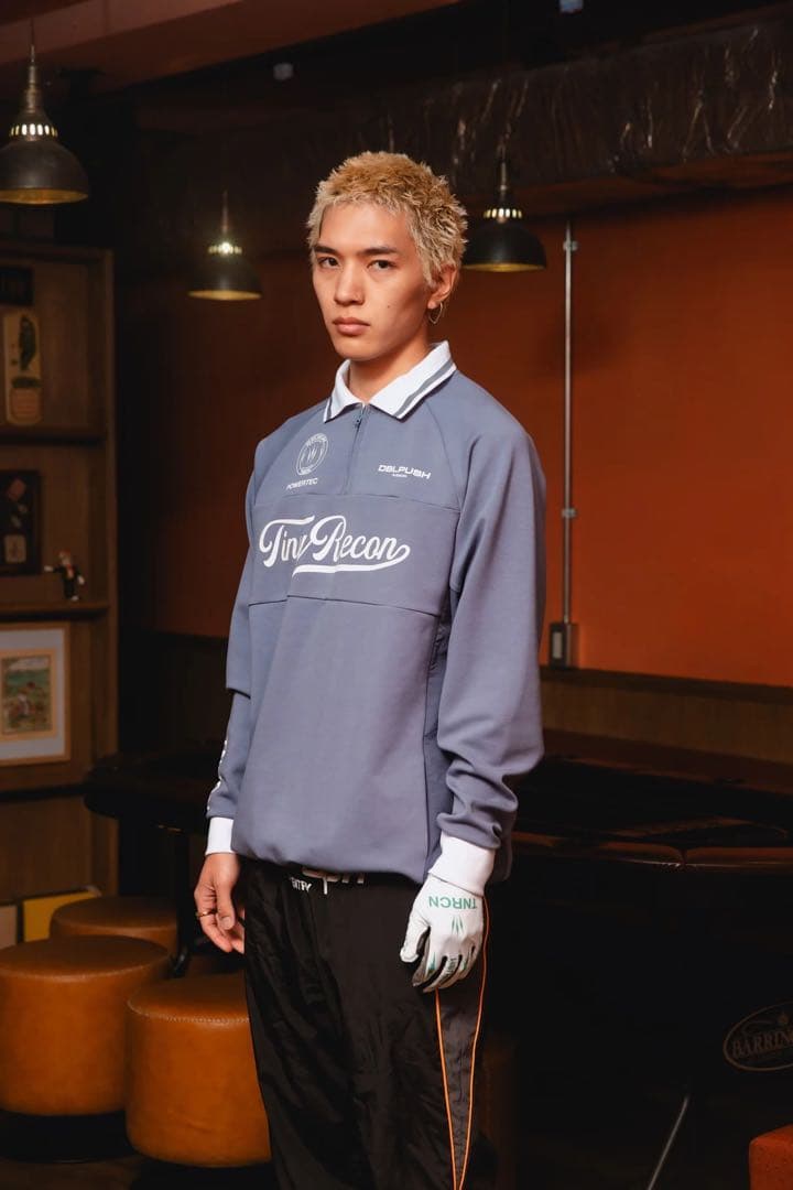 TNRCN HALF ZIP POLO L/S TEE サイズXL 新品未使用