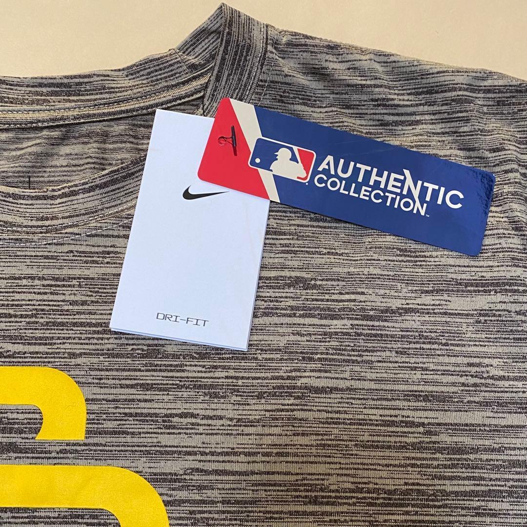 LオーセンティックドライTシャツ　パドレス　ナイキ　タティスダルビッシュ