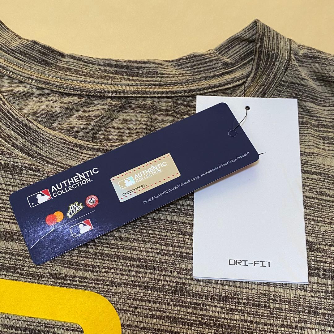 LオーセンティックドライTシャツ　パドレス　ナイキ　タティスダルビッシュ