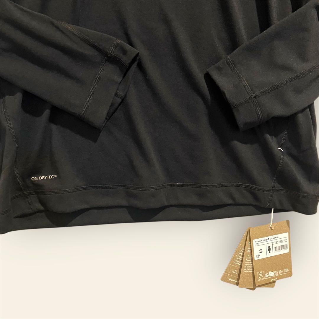 【新品タグ付】On オン Train Long-T Graphic ロンT S