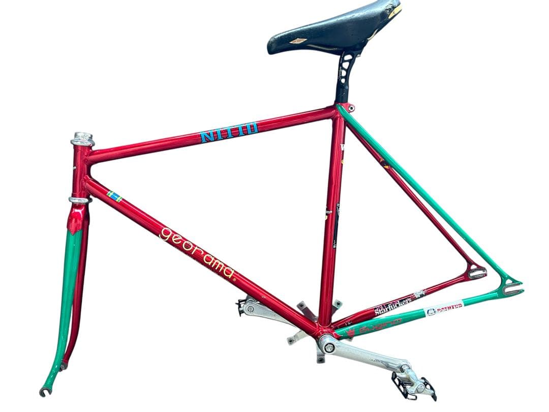 【大特価】GEORAMA ピスト・シングルスピードフレーム セット700C