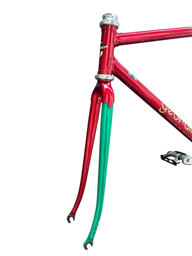 【大特価】GEORAMA ピスト・シングルスピードフレーム セット700C