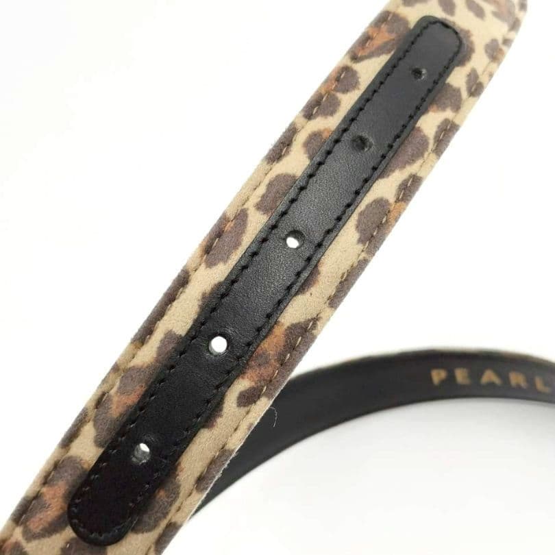 PEARLY GATES パーリーゲイツ レオパード柄 ビッグロゴバックルベルト
