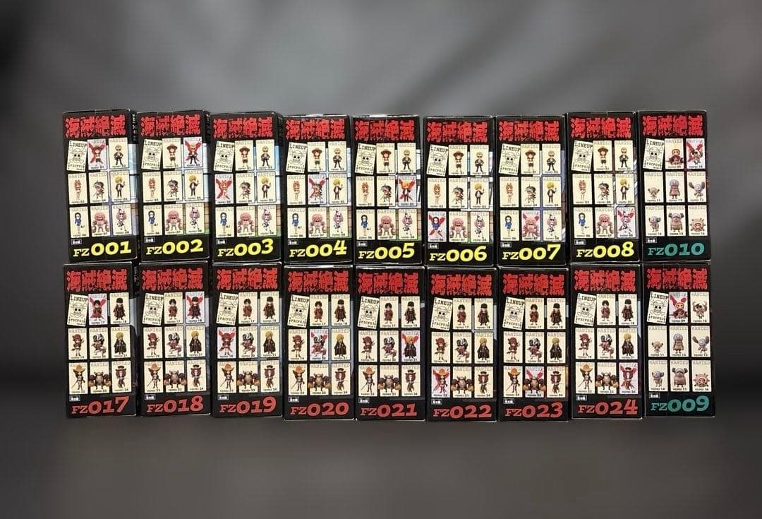 ワンピース　ワールドコレクタブルフィギュア　フィルムゼット　麦わらの一味セット