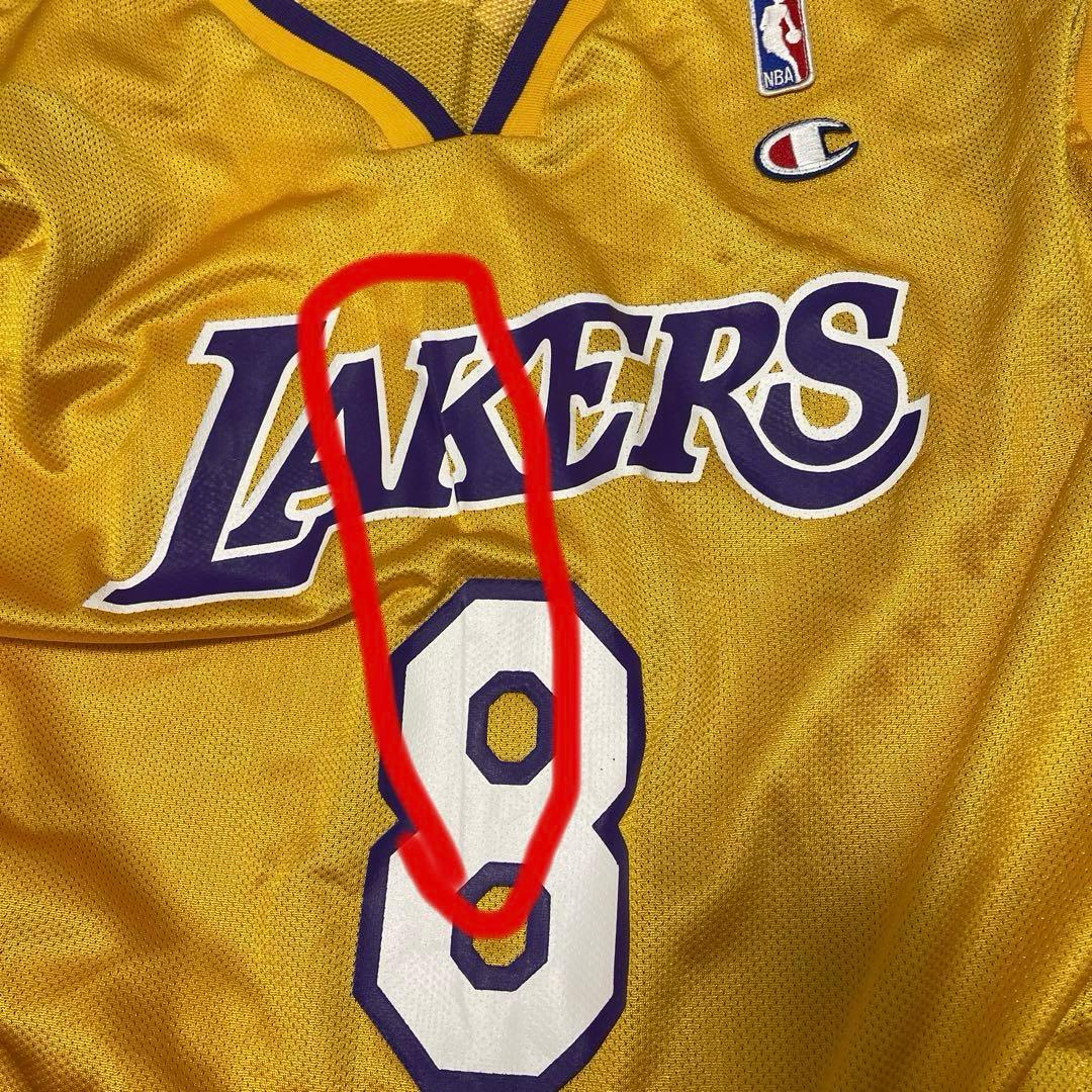 90s Champion レイカーズ　レプリカユニフォーム