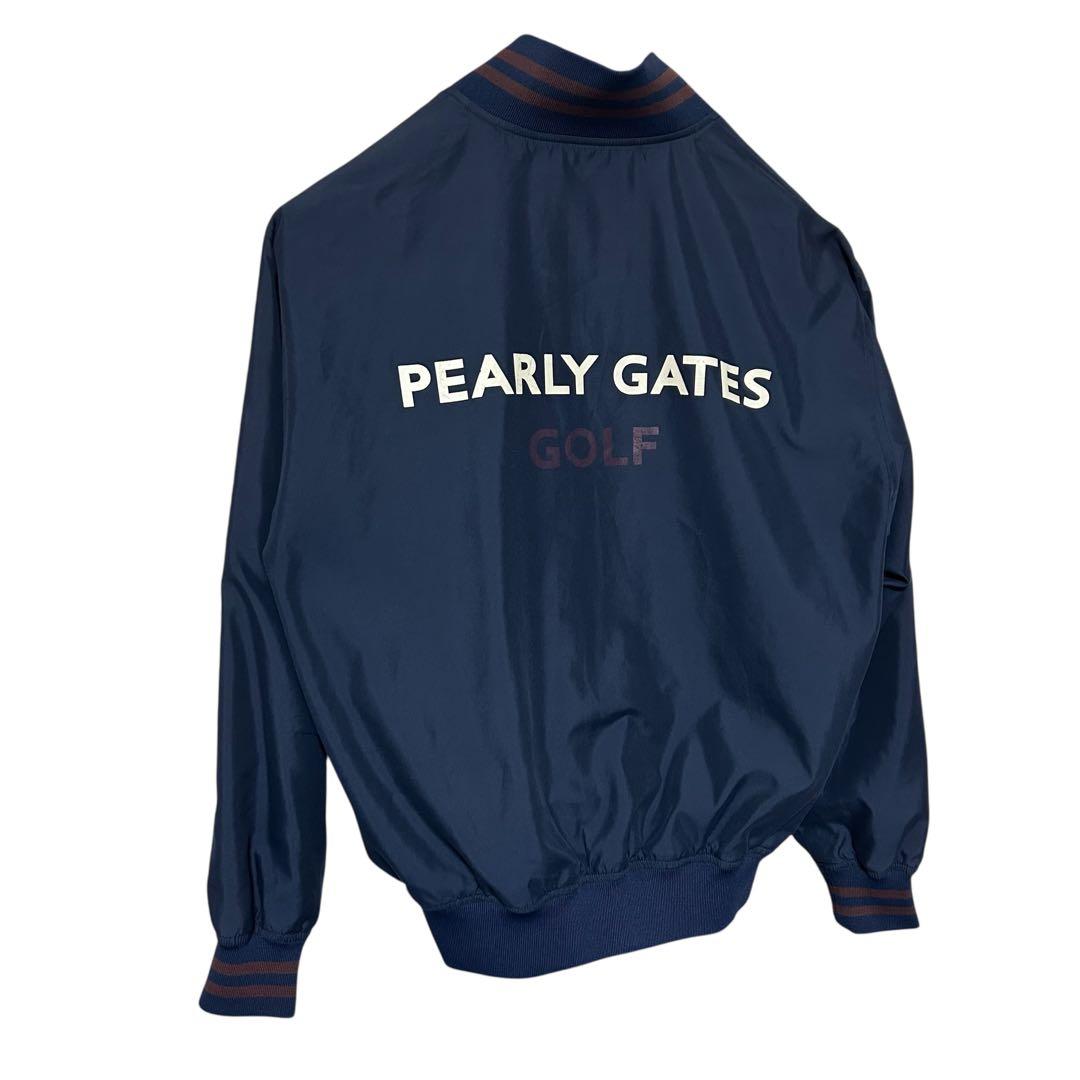 パーリーゲイツPEARLY GATES ゴルフジャケット ネイビー　M