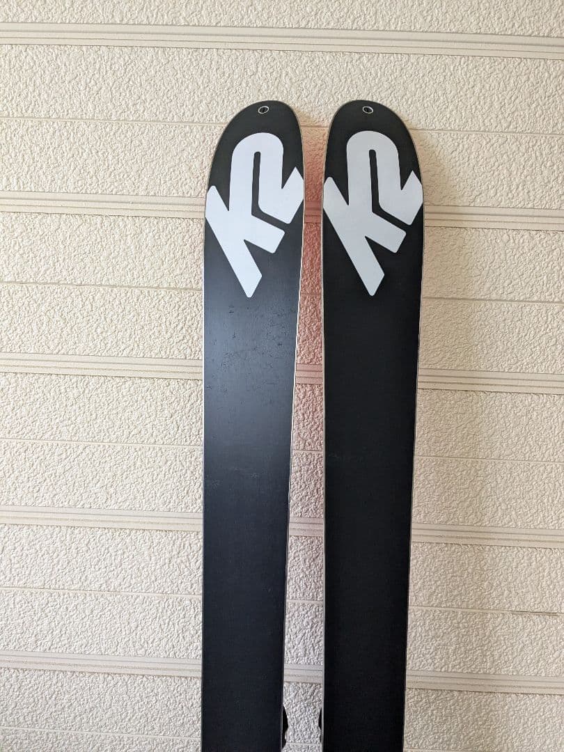 K2 Wayback 104 スキー板 赤　スポーツ　リフト券　雪　ゲレンデ
