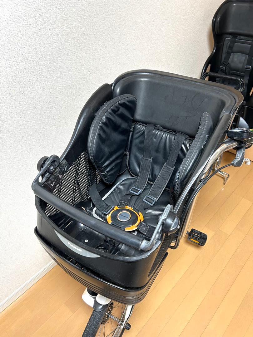 電動自転車　横浜　パナソニック　ギユットミニ 前後タイヤ新品　バッテリー2個