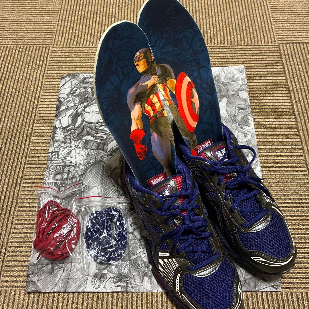 Kith×MarvelvsCapcom×Asics GelKayano 27cm