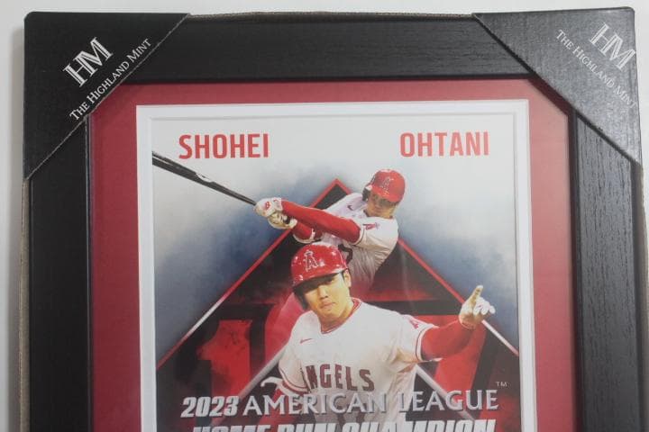 大谷翔平選手 2023 AL HR王獲得記念ダブルフォトミント 44号
