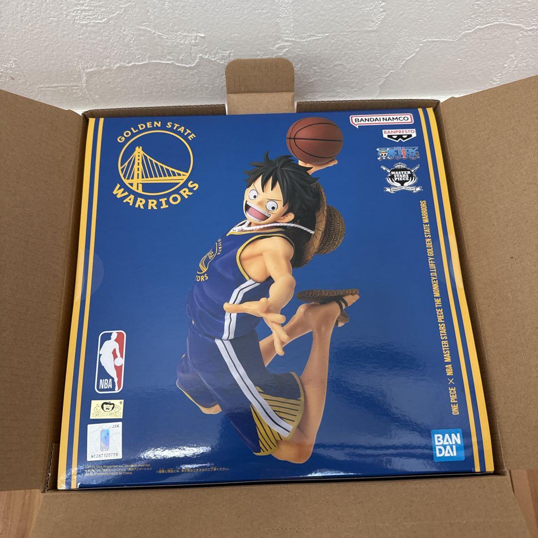 ワンピース フィギュア モンキー・D・ルフィ NBA ウォリアーズ