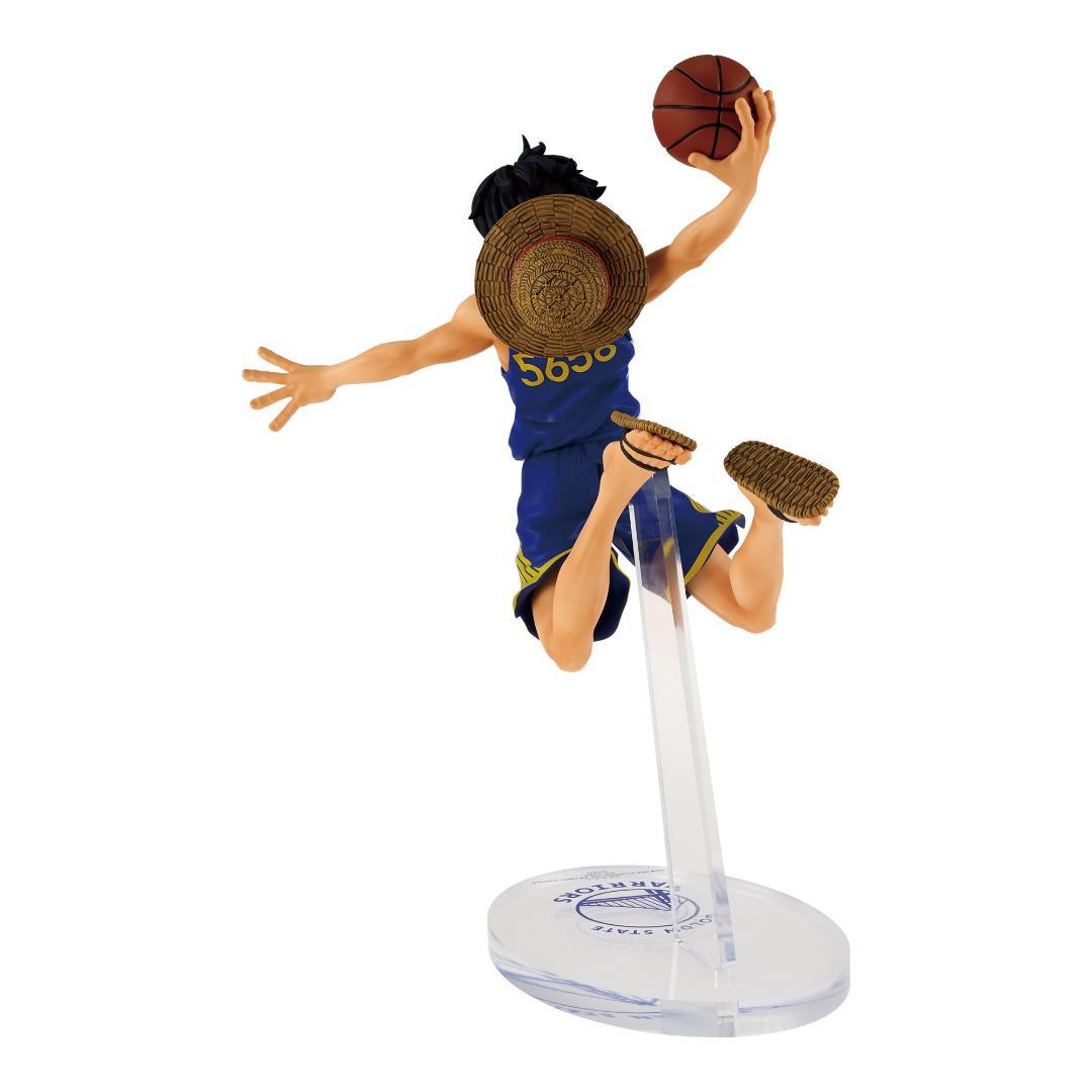 ワンピース フィギュア モンキー・D・ルフィ NBA ウォリアーズ