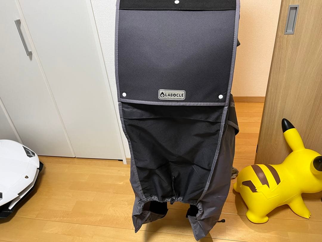 ラボクル　自転車カバー　レインカバー　ブラック