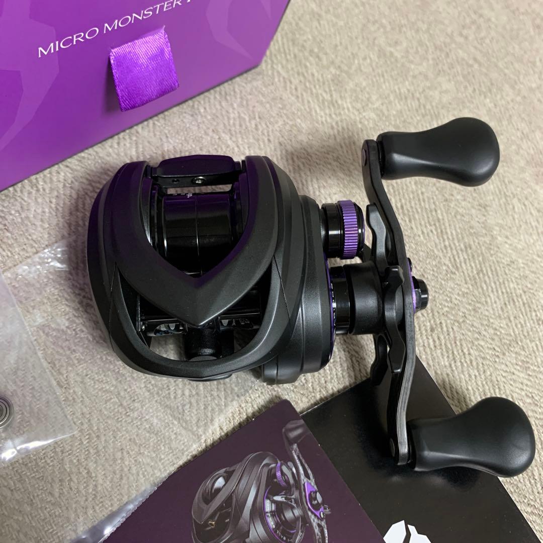 人気 kingdom MICRO MONSTAR PRO 左巻き ベイトリール