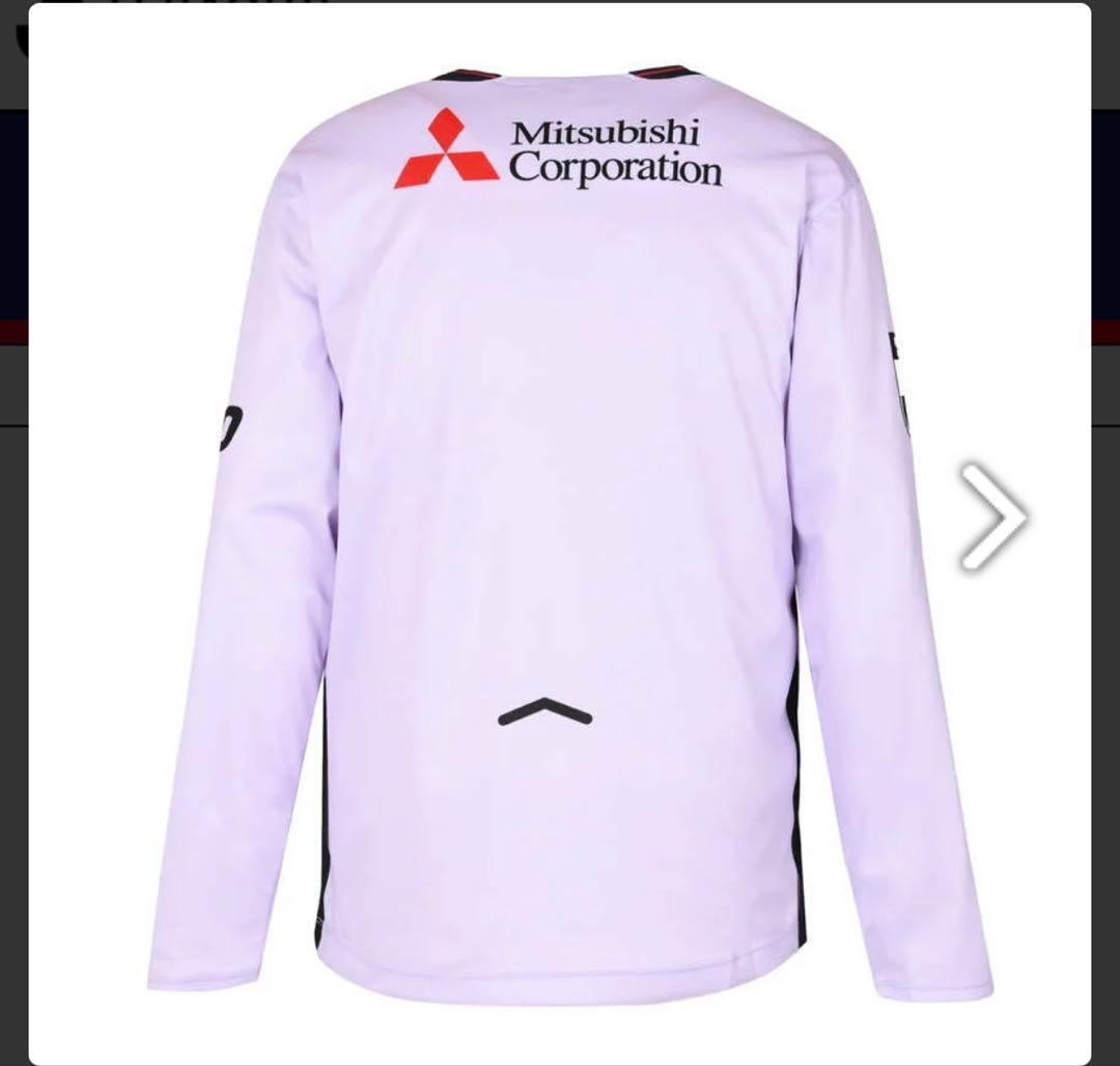 FC東京 New Balance 長袖シャツ 2nd アウェイ 4XL