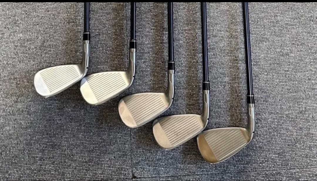【美品】テーラーメイド ステルス アイアン 5本セット カーボン S