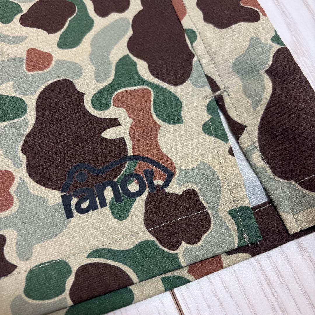 ranor ラナー ランニングパンツ　カモフラ