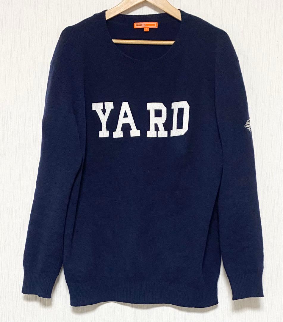 BEAMS GOLF ORANGE LABEL YARD ワッペン セーター