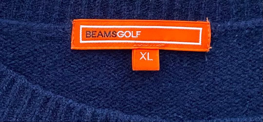 BEAMS GOLF ORANGE LABEL YARD ワッペン セーター