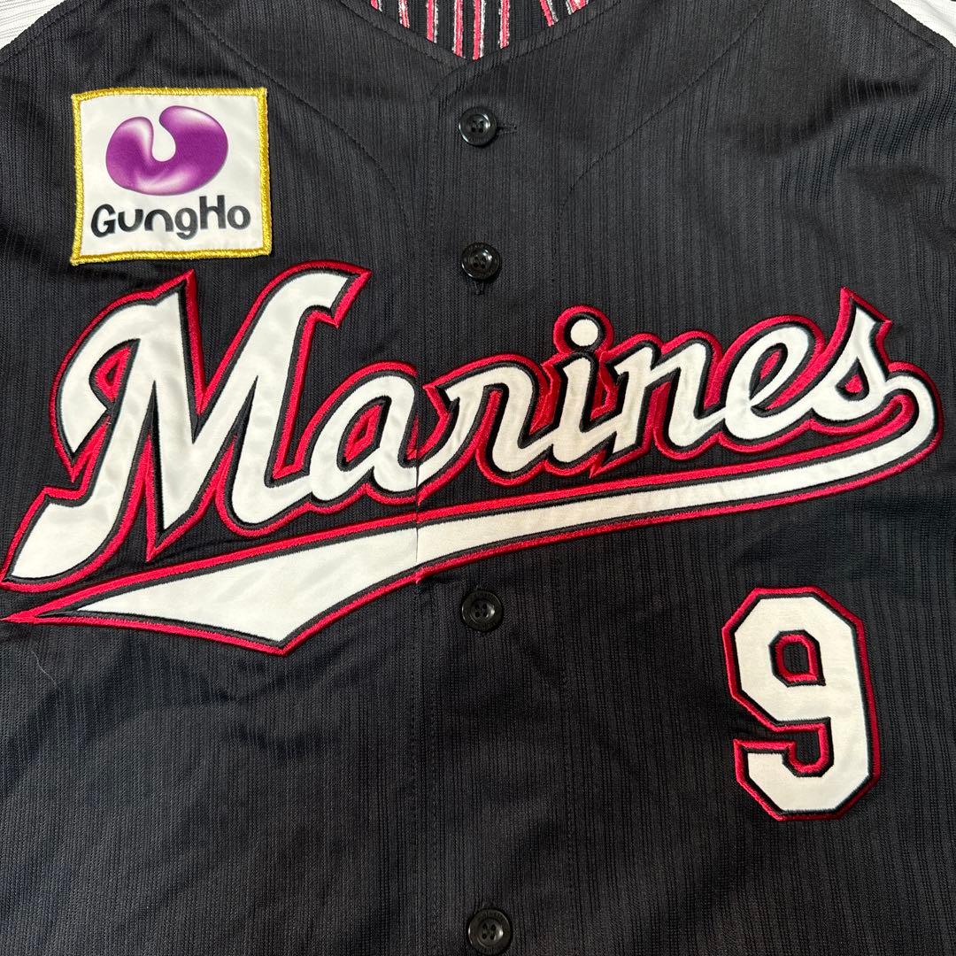 Majestic マジェスティック　千葉ロッテマリーンズ　福浦和也　ユニフォーム