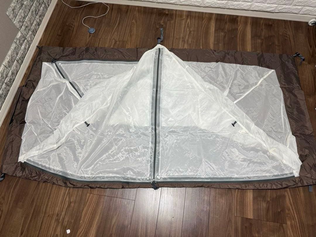 テンマク　CAMPANDA テント タープ　セット　赤　廃盤品