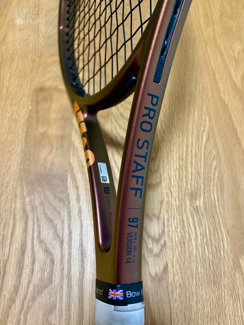 Wilson Pro staff 97 v14 グリップ2プロスタッフ