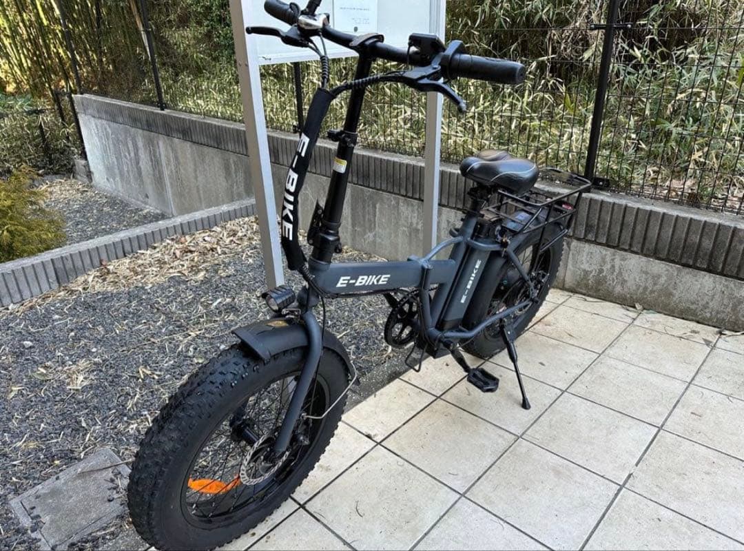 ファットバイク　20インチ　折り畳み電動自転車 FATBIKE 7段変速