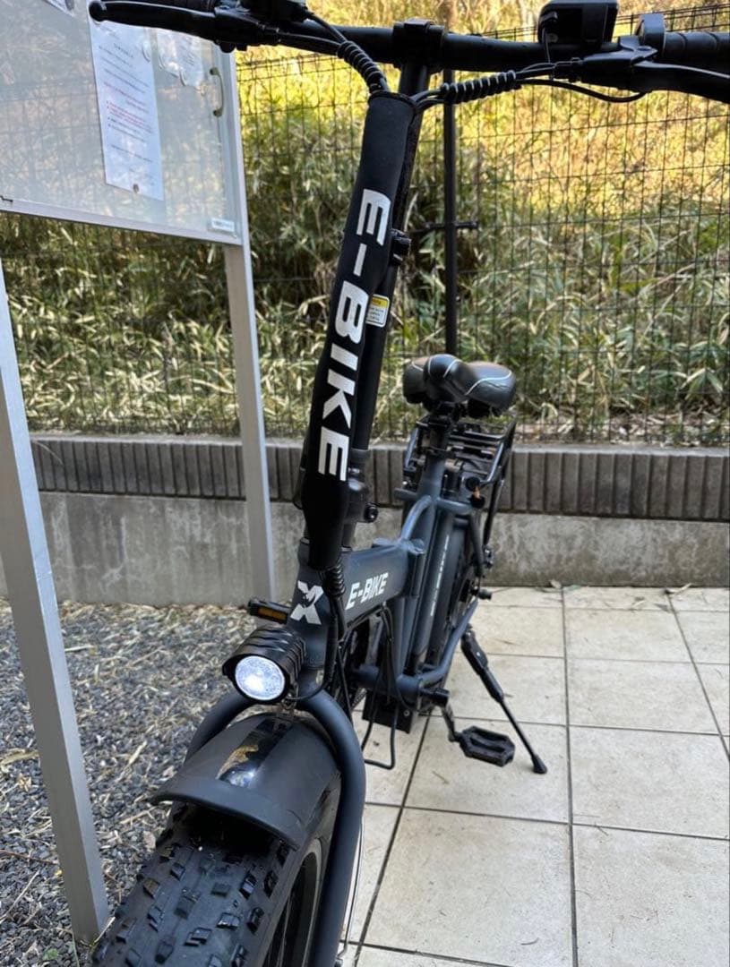 ファットバイク　20インチ　折り畳み電動自転車 FATBIKE 7段変速