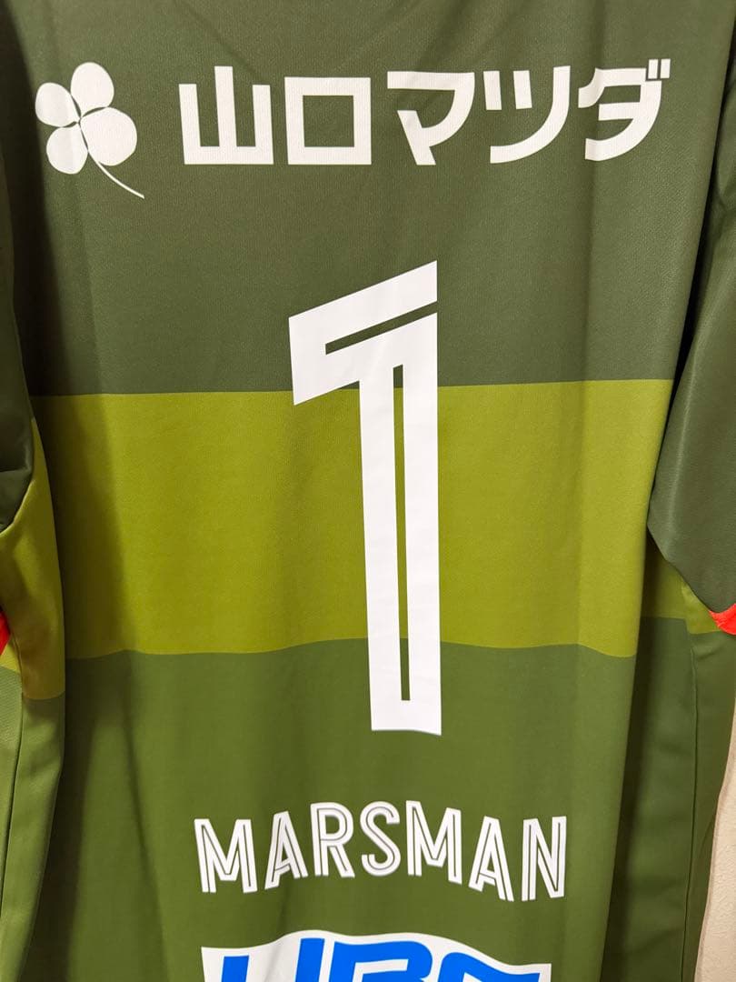 レノファ山口選手着用ユニフォームニックマルスマンユニフォーム MARSAMAN