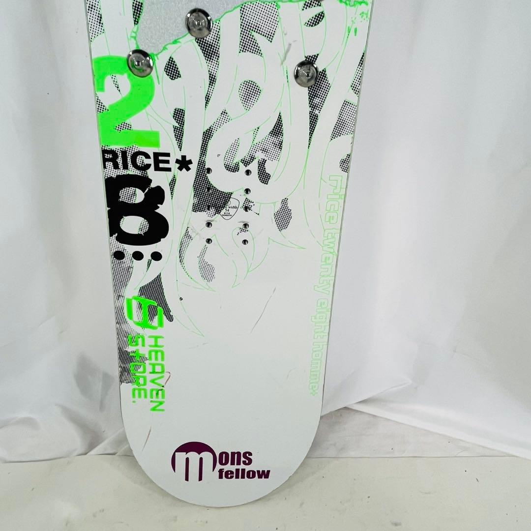 【良品】 RICE28 ライス28 約155cm スノーボード 板