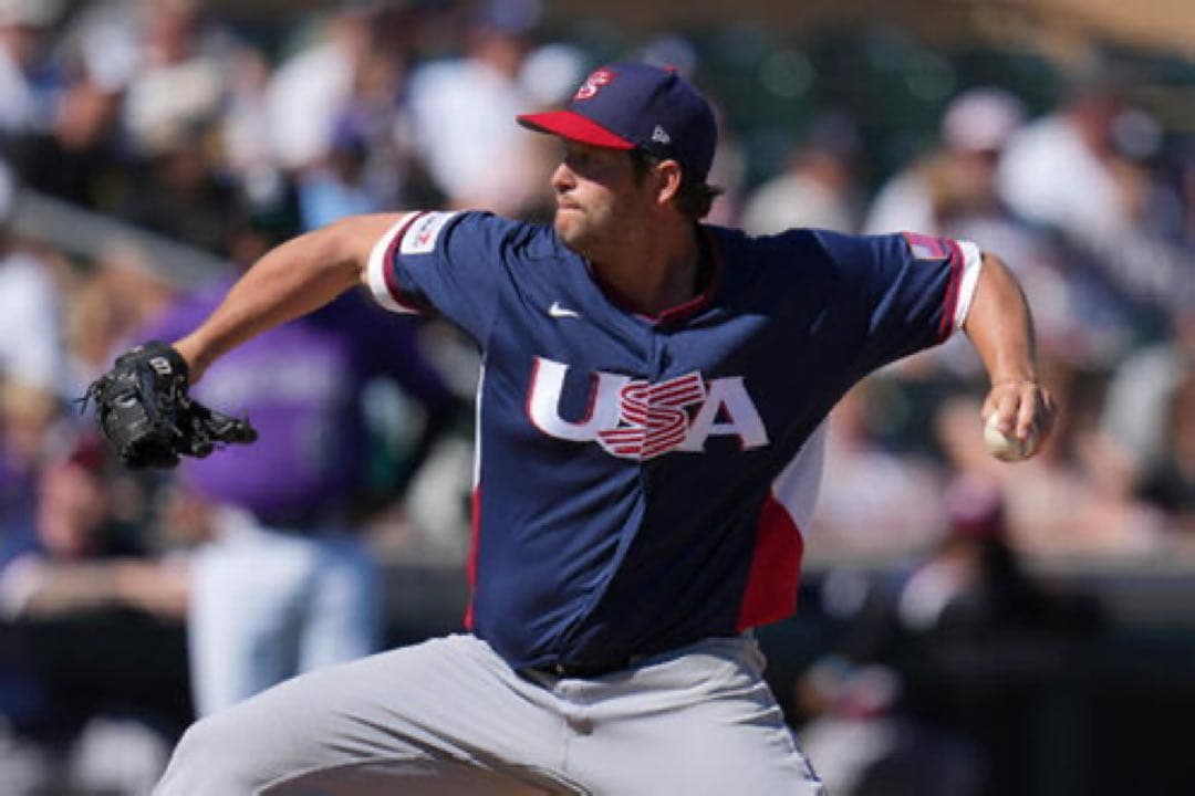 超貴重　WBC アメリカ代表 カーショウ ユニフォーム XL※即完売品 ※正規②