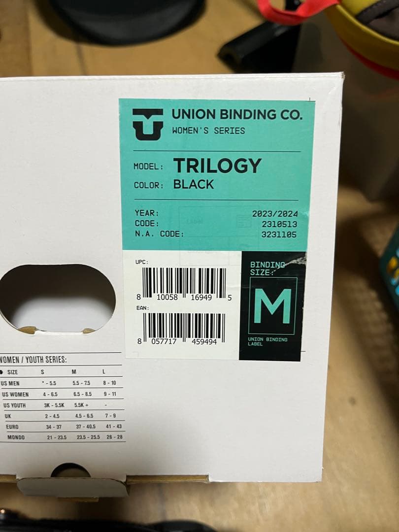 UNION ビンディング TRILOGY BINDING