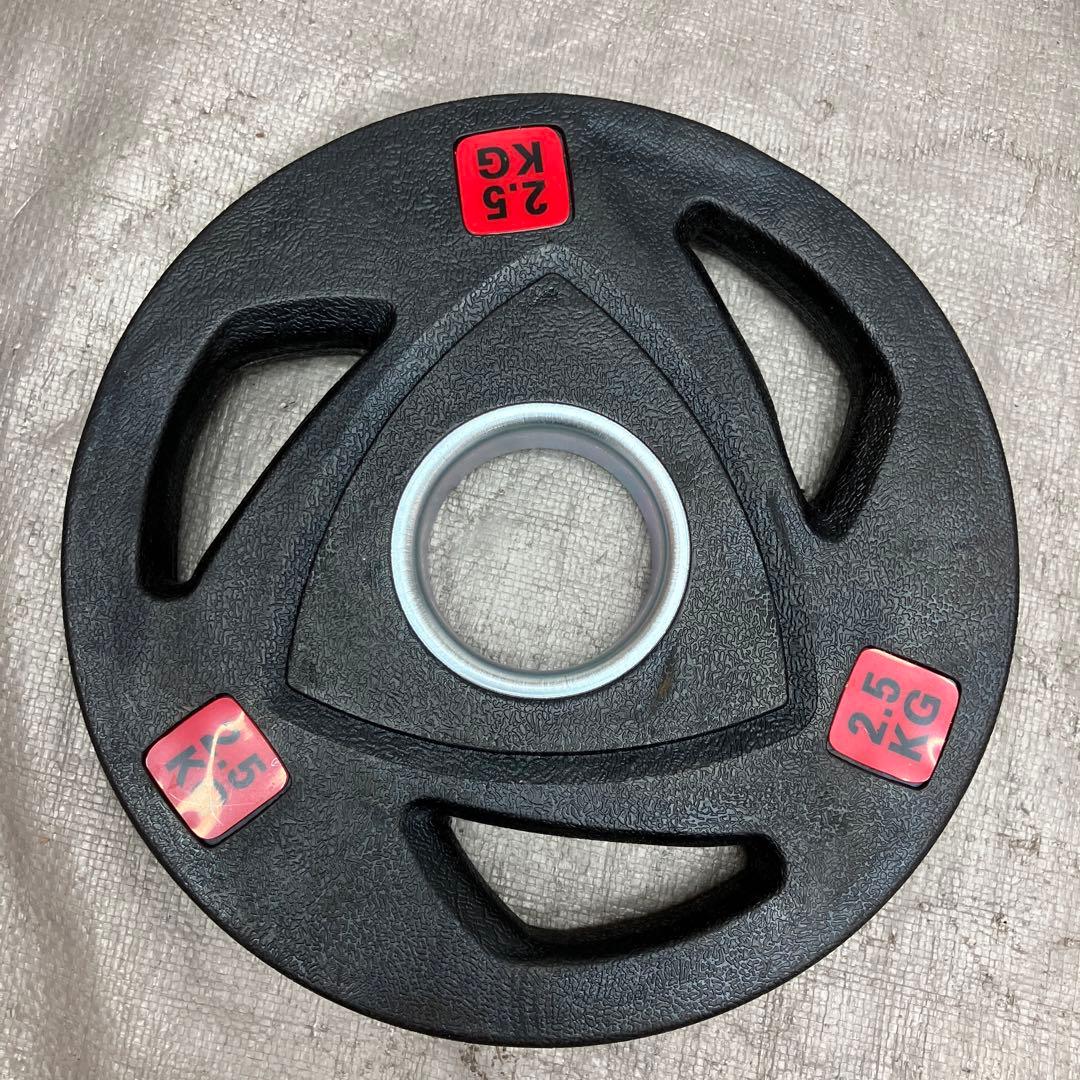 ■全国送料無料■8枚セット 22.5kg バーベルプレート 新品 ラバーコート