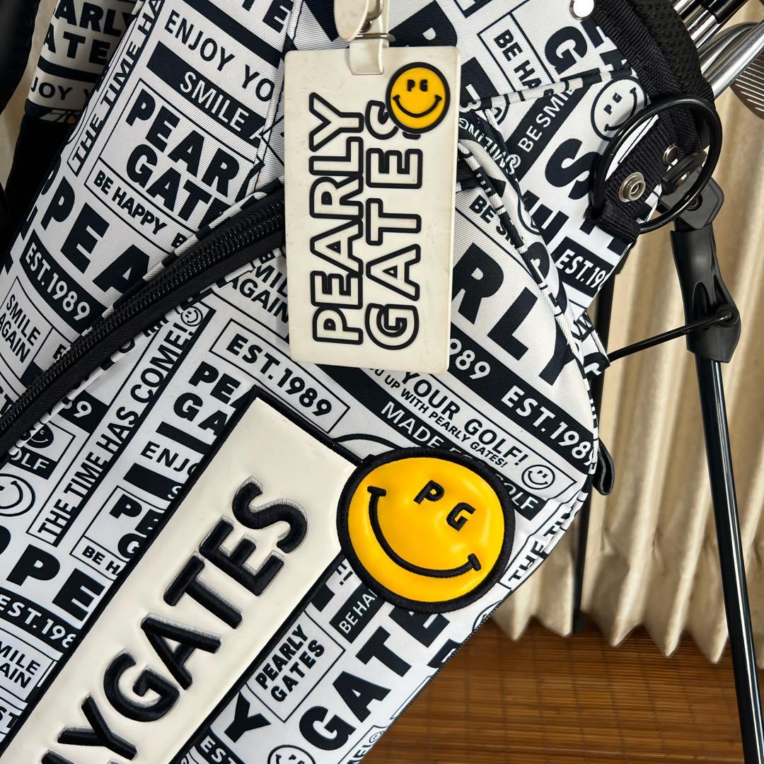 PEARLY GATES キャディバッグ スマイリー限定品 ヘッドカバー各種