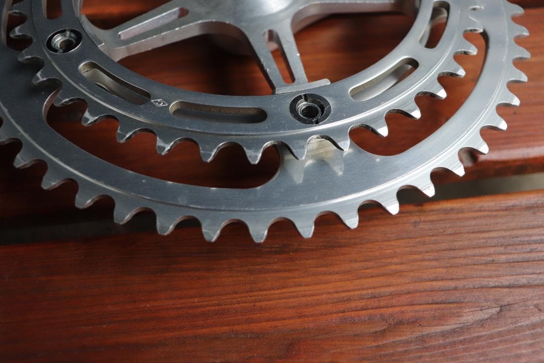 【希少!!】DE ROSA刻印 肉抜きクランク Campagnolo　カンパ