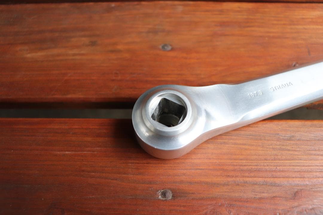 【希少!!】DE ROSA刻印 肉抜きクランク Campagnolo　カンパ