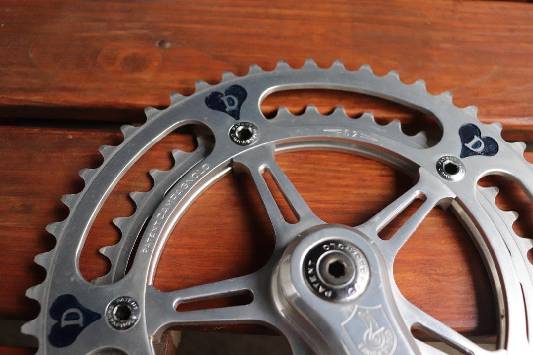 【希少!!】DE ROSA刻印 肉抜きクランク Campagnolo　カンパ