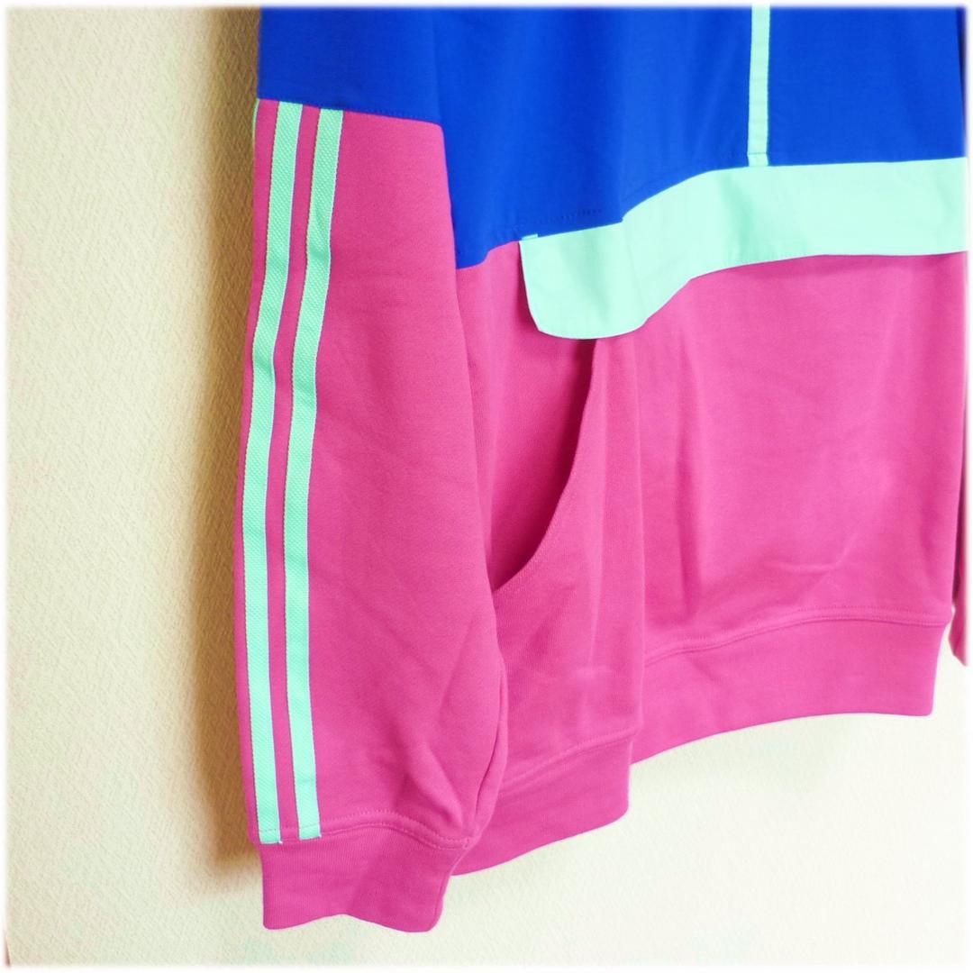 新品(メンズL)アディダスゴルフ ハーフジップジャケット/アノラック