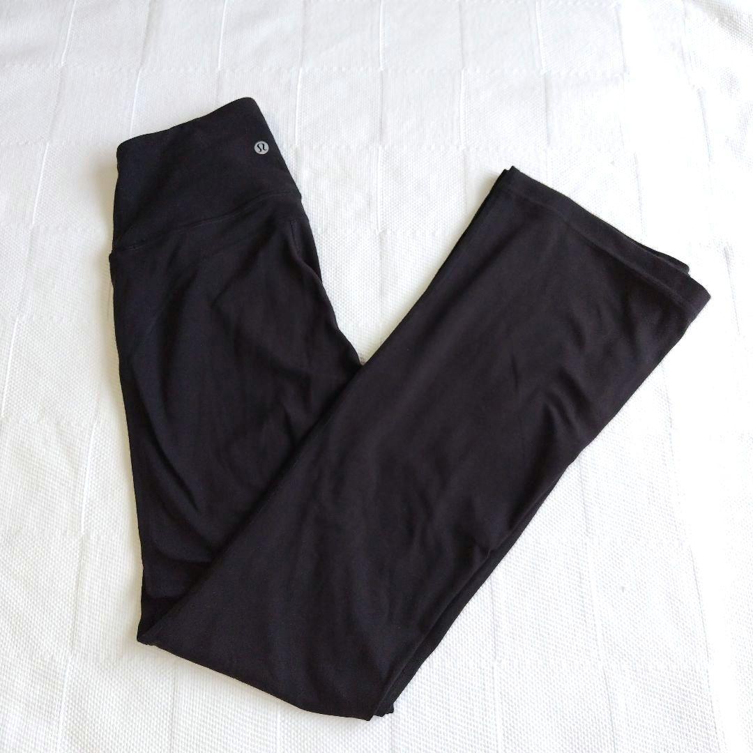 〈匿名配送〉lululemonルルレモン　ハイライズフレアパンツ ヨガ　S