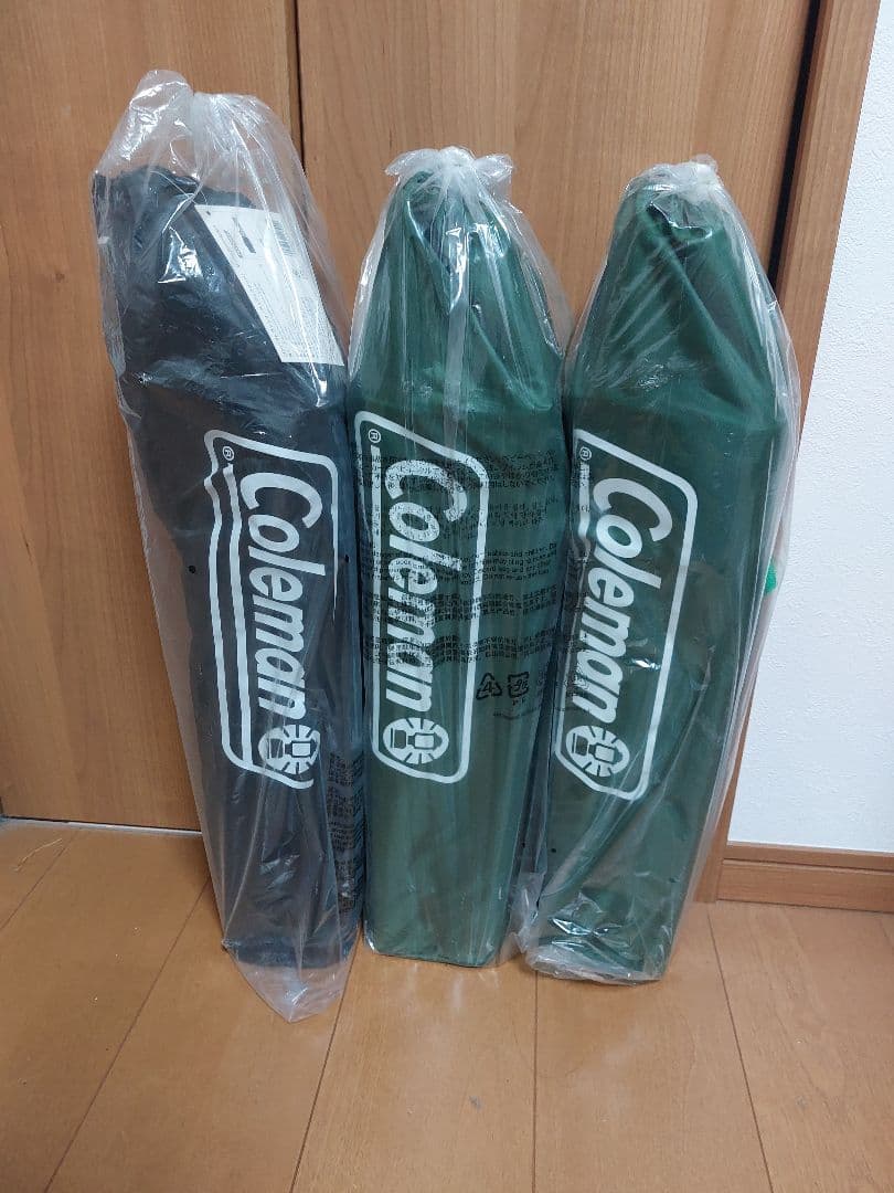 Coleman アウトドアコンパクトチェア グリーン ×2 ブラック×1