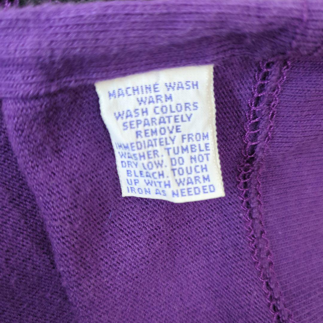 90s Polo by Ralph Lauren ラガーシャツ M 黒紫