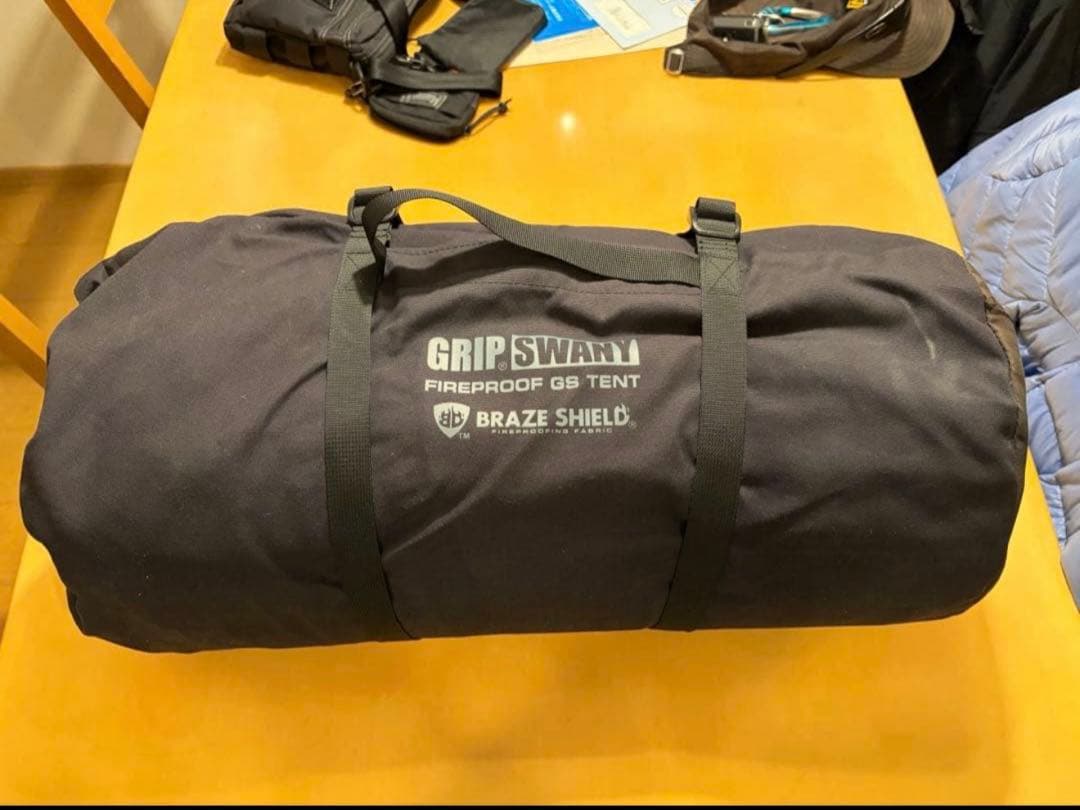 GRIP SWANY★グリップスワニー GSテント＋シェルター ジェットブラック