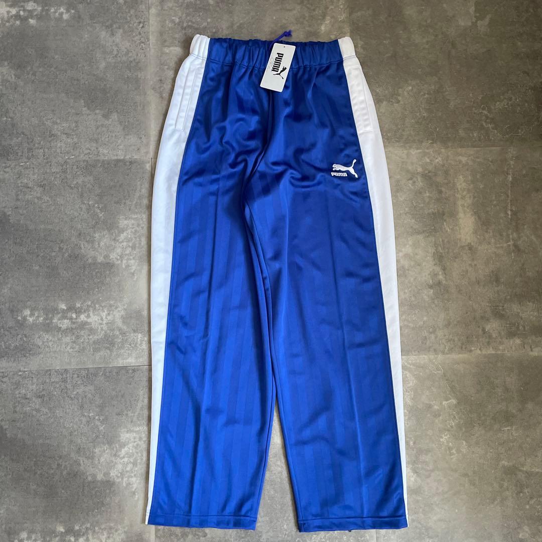 90s オールドプーマ　PUMA ジャージパンツ XLサイズ 白青
