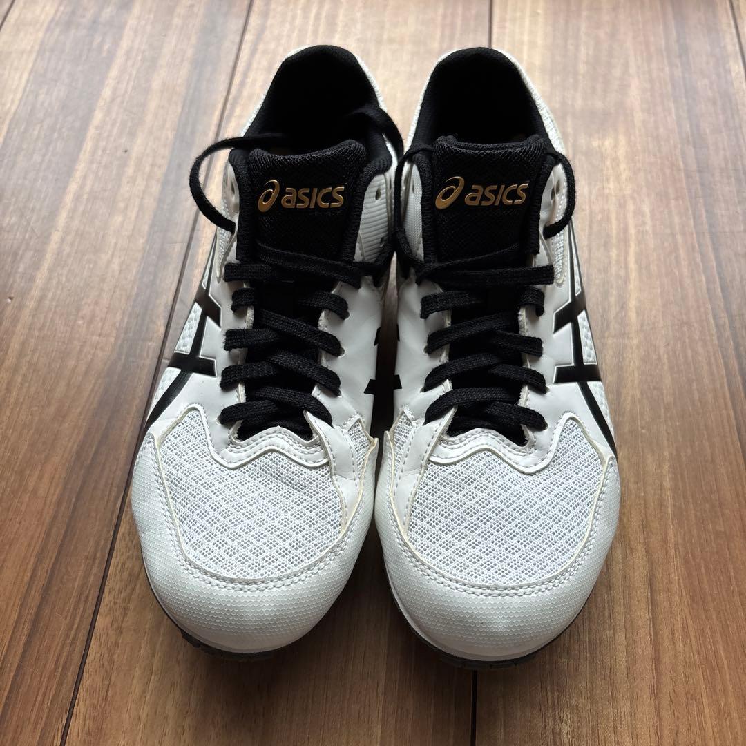 ASICS EFFORT 13 ホワイト/ブラック　26.0 陸上スパイク