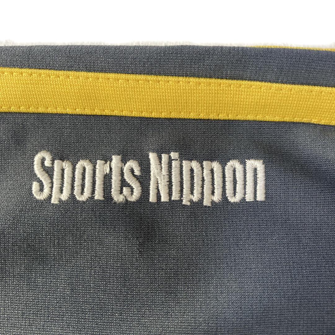 非売品 阪神タイガース トラックジャケット ジャージ 刺繍ロゴ 古着 L グレー