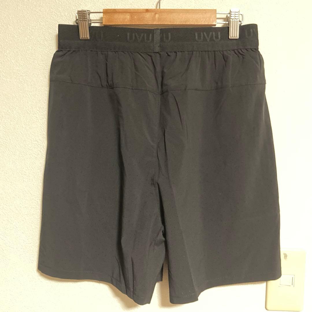 UVU clubトレーナー ショートパンツ 黒　M size